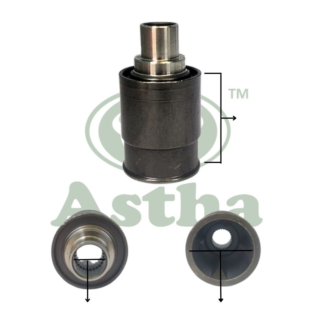 Flange MS-4 Cut Medium 3W Bajaj RE 4St O/M